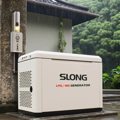 Hjem Standby Natural Gas Generator LPG/NG Dual Brændstofgenerator